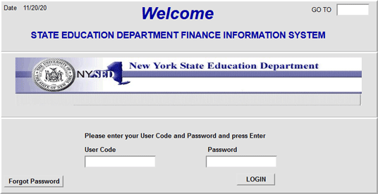 A screenshot of the login screen for the STAC Online
					System (EFRT)